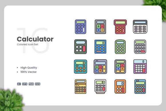 Calculator Color Icons: A Practical Review for Graphics Sellers