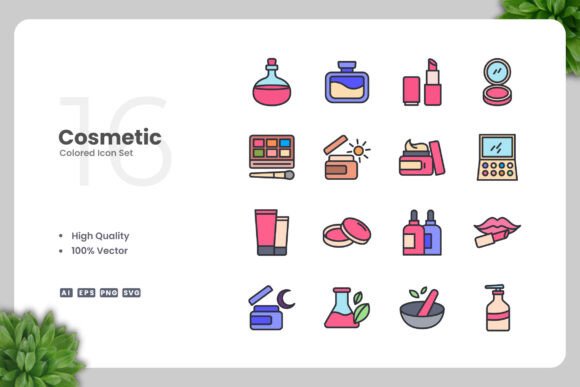 Cosmetic Color Icons: A Designer's Review of Modern Graphics