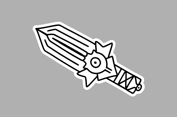 Detailed Knight Sword Drawing Review