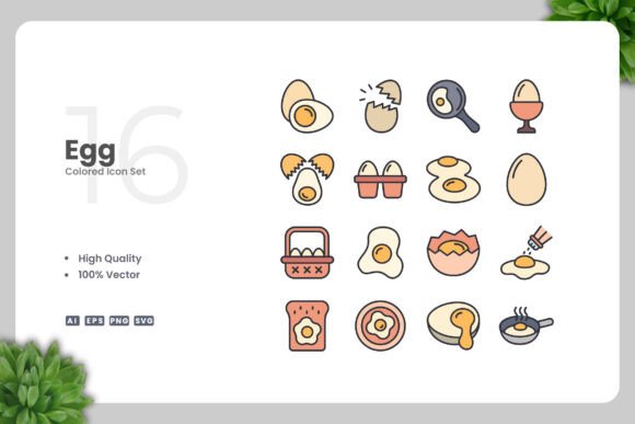 Egg Colored Icons Review for Embroidery Projects