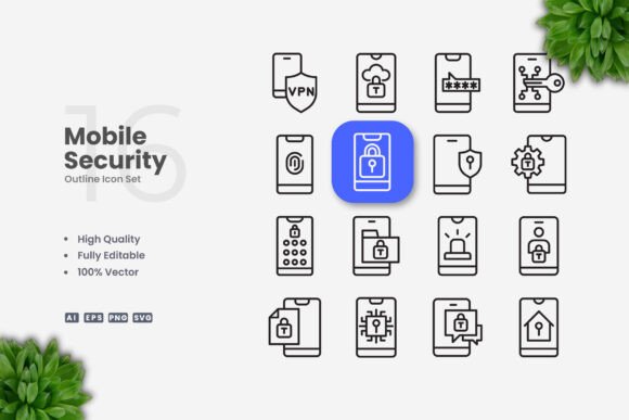 Mobile Security Icons: A Designer's Review for Real Embroidery Projects
