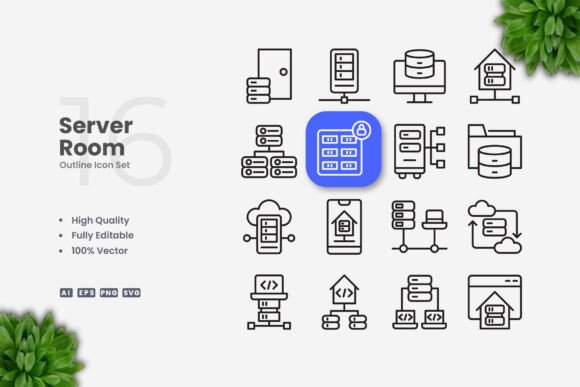 Server Room Icons: A Practical Review for Graphics Sellers