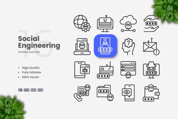 Social Engineering Icons: A Review of Modern Graphics and Icons