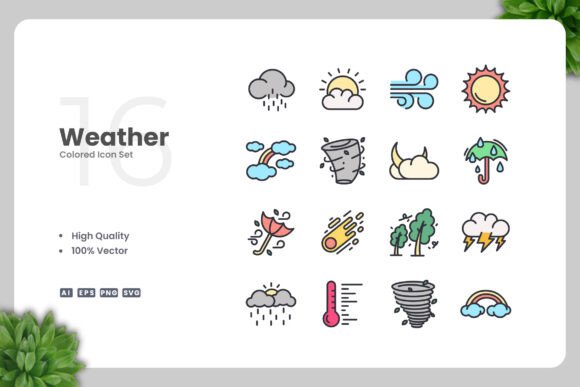 Weather Color Icons: A Practical Graphics Review for Sellers